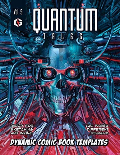 Quantum Tales Volume 9 Dynamic Comic Book Templates
