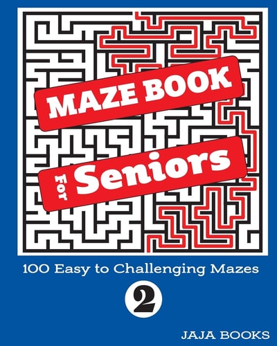 MAZE BOOK For Seniors