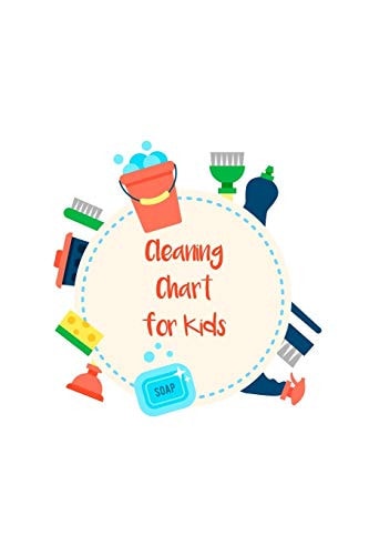 Cleaning Chart for Kids Daily and Weekly Responsibility Tracker for Children With Coloring Section