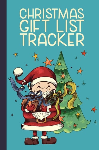 Christmas Gift List Tracker A Gift Shopping List Book