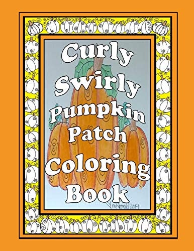 Curly Swirly Pumpkin Patch Coloring Book