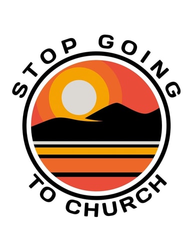 Stop Going To Church 150 Pages, Soft Matte Cover, 8.5 X 11