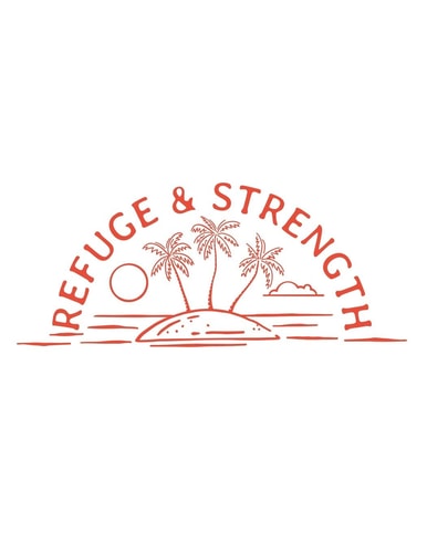 Refuge & Strength 150 Pages, Soft Matte Cover, 8. 5 X 11