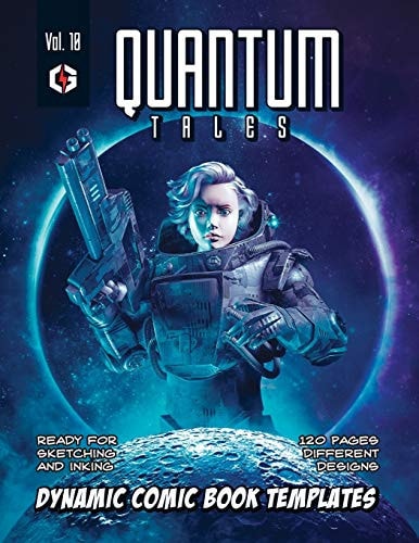 Quantum Tales Volume 10 Dynamic Comic Book Templates