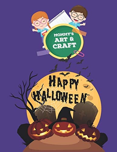 Mommy's Art & Craft Halloween Coloring Book