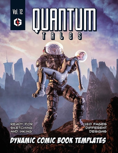 Quantum Tales Volume 12 Dynamic Comic Book Templates
