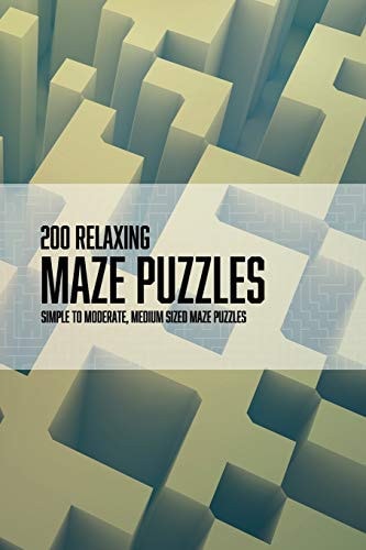 200 Relaxing Maze Puzzles