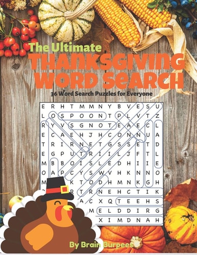 The Ultimate Thanksgiving Word Search 36 Word Search Puzzles for Everyone