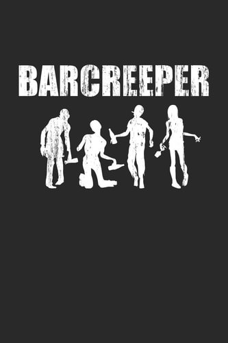 Barcreeper Notizheft Für Barmann & Barkeeper Zu Halloween Für Den Stammtisch - A5 - Kariert