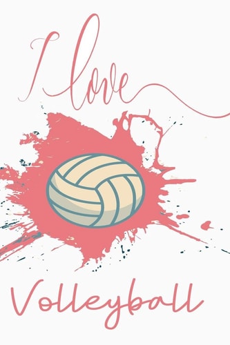 I Love Volleyball Volleyball Gifts For Players