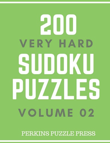 200 Very Hard Sudoku Puzzles Volume 02