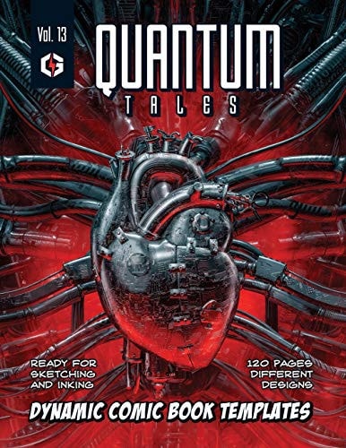 Quantum Tales Volume 13 Dynamic Comic Book Templates