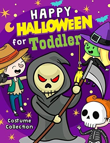 Happy Halloween for Toddler An Halloween Coloring Book for Kids Age 3-5 Activity Book