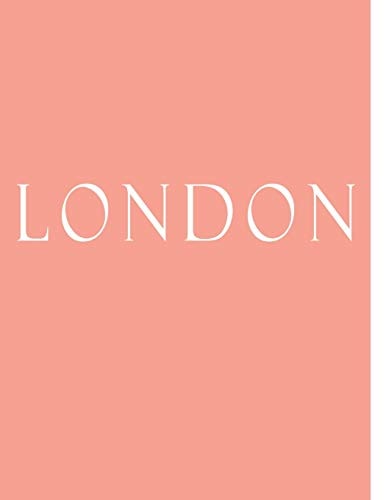 London Decorative Book to Stack Together on Coffee Tables, Bookshelves and Interior Design - Add Bookish Charm Decor to Your Home - London