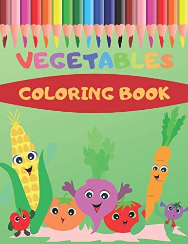 Vegetables Coloring Book