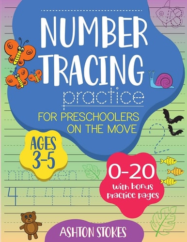 Number Tracing Practice for Preschoolers on the Move
