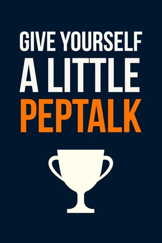 Give Yourself a Little Pep Talk Employee Appreciation Gift for Your Employees, Coworkers, Or Boss