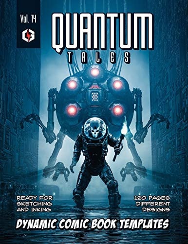 Quantum Tales Volume 14 Dynamic Comic Book Templates