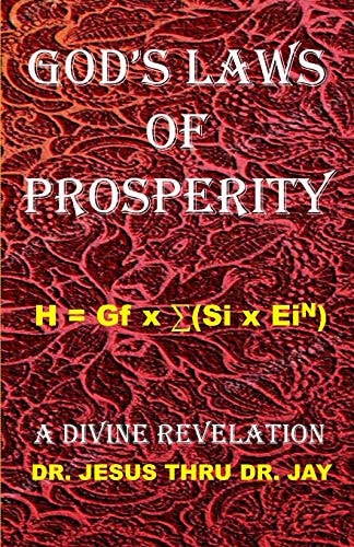 God's Laws of Prosperity A Divine Revelation