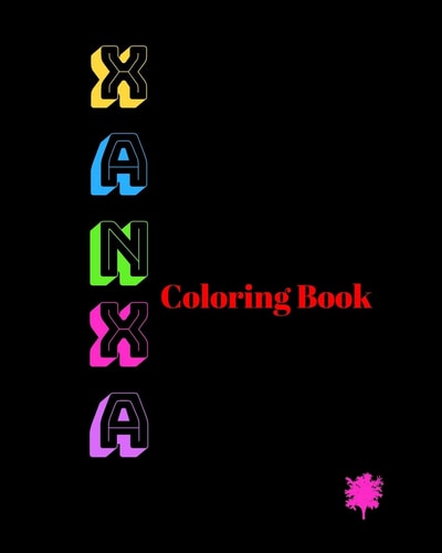 Xanxa Adult Coloring Book for Relaxation and Exploration