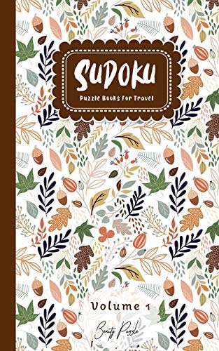 Sudoku Puzzle Books For Travel Easy to Extreme Level Puzzle Travel Friendly Book Pocket Size 5x8 Inches (Volume 1)