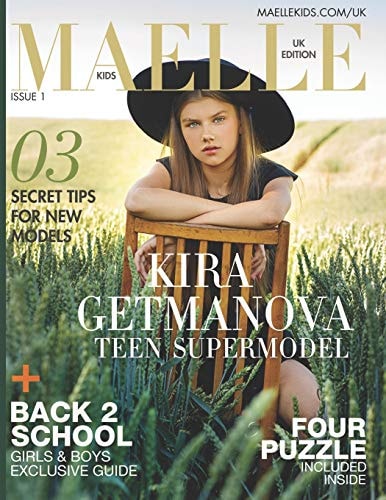 Maelle Kids Issue #1 UK Edition Belarusian Teen Kira Getmanova