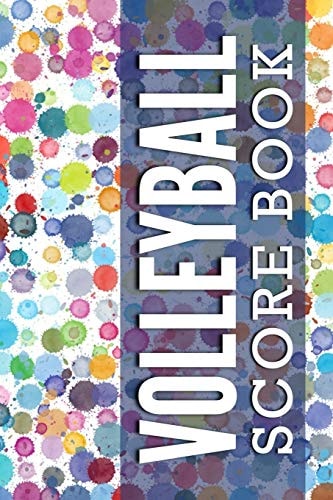 Volleyball Score Book Personal Game Tracker for Volleyball Players