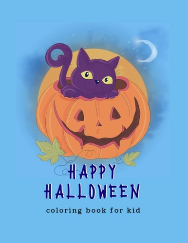 Happy Halloween Coloring Book for Kid