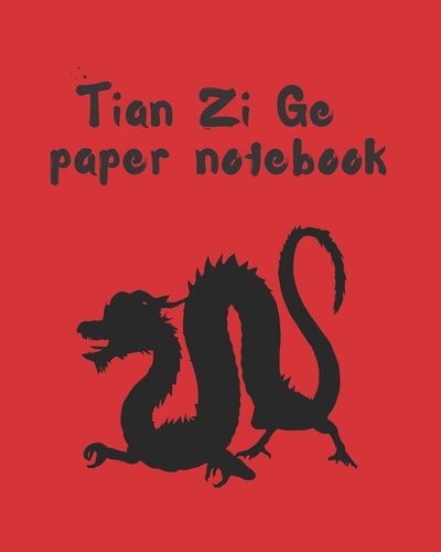 Tian Zi GE Paper Notebook Practice Chinese Lettering - Chinese Character Handwriting - Writing Book - Tianzige Workbook.