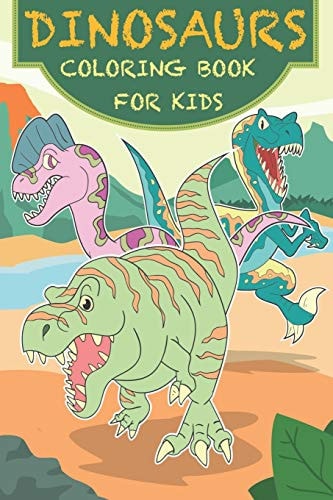 Dinosaurs Coloring Book For Kids