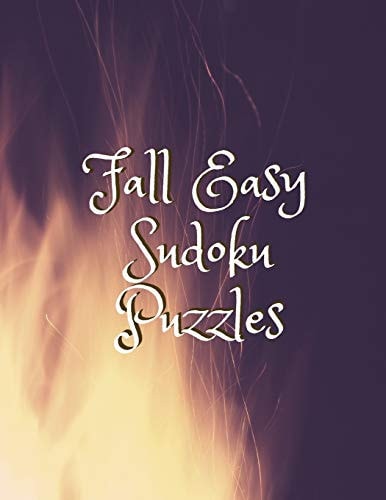 Fall Easy Sudoku Puzzles 360 Easy Sudoku Puzzles for Kids & Adults