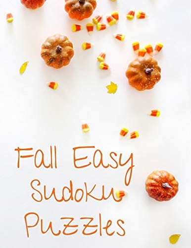 Fall Easy Sudoku Puzzles 360 Easy Sudoku Puzzles for Kids & Adults