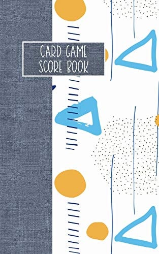 Card Game Score Book For Tracking Your Favorite Games - Geometric