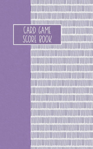 Card Game Score Book For Tracking Your Favorite Games - Lilac