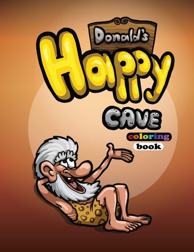 Donald's Happy Cave Coloring Book