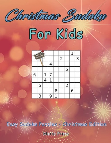 Christmas Sudoku For Kids Easy Sudoku Puzzles - Christmas Edition