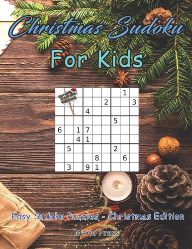 Christmas Sudoku For Kids Easy Sudoku Puzzles - Christmas Edition