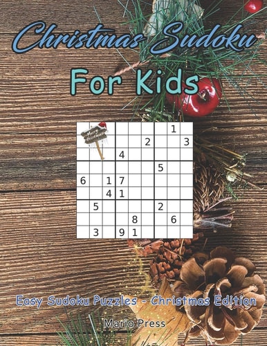 Christmas Sudoku For Kids Easy Sudoku Puzzles - Christmas Edition