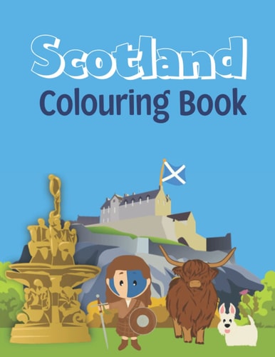 Scotland Colouring Book
