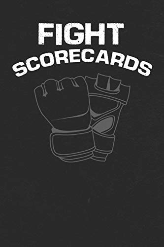 Fight Scorecards For Gym, Arena Or Home Use for Fans and Trainers to Keep Boxing and MMA Scores