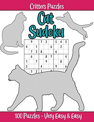 Easy Cat Sudoku 2 Difficulty Levels (very Easy and Easy) for Cat and Sudoku Lovers