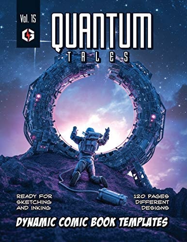 Quantum Tales Volume 15 Dynamic Comic Book Templates