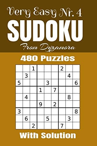 Very Easy Sudoku Nr. 4 480 Puzzles with Solution