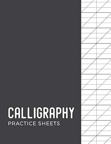 Calligraphy Practice Sheets Modern Calligraphy Practice Paper - 120 Sheet Pad