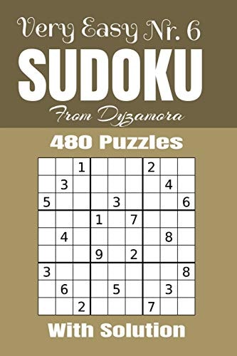Very Easy Sudoku Nr. 6 480 Puzzles with Solution