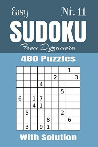 Easy Sudoku Nr. 11 480 Puzzles with Solution