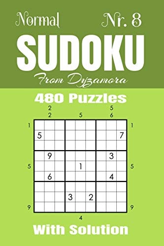 Normal Sudoku Nr. 8 480 Puzzles with Solution