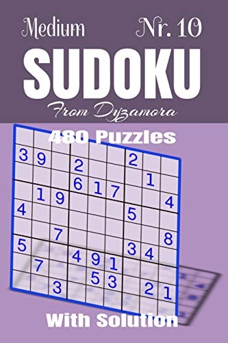 Medium Sudoku Nr. 10 480 Puzzles with Solution