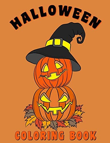 Halloween Coloring Book Fun and Spooky Coloring Pages
