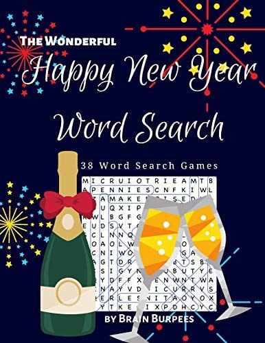 The Wonderful Happy New Year Word Search 38 Word Search Games